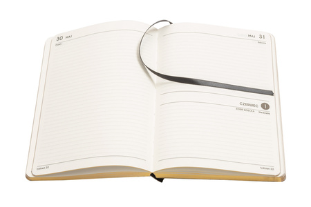 Kalendarz 2026 Kraft A5 DNS złoty