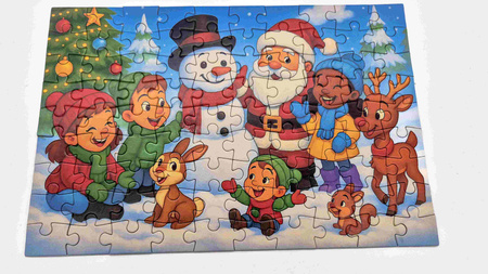 Puzzle 90 Bałwanek i Przyjaciele