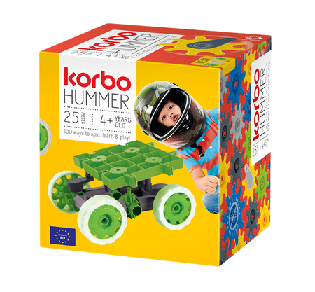 Klocki Korbo Hummer 25 elementów green