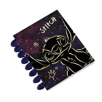 Kołobrulion B5 Disney Gold Stitch Big Ring 100 kartek wzór 2