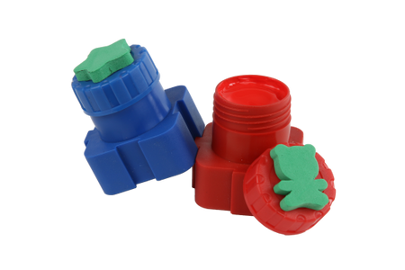 Farby do malowania palcami ze stempelkami Kidea 8 sztuk