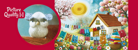 Puzzle 1000 CherryPazzi Woollen Meadow 31469   