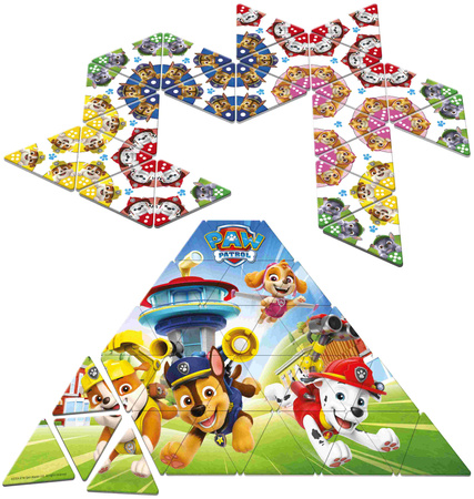 Gra Triominos Paw Patrol