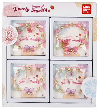 Zestaw piękna bransoletka motylek 1 szt. mix