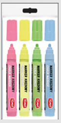 Marker kredowy pastel 4 kolory