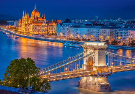 Puzzle 500 Budapest by Night B-53940