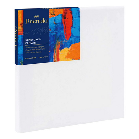 Podobrazie malarskie Finenolo bawełniane 20x20cm