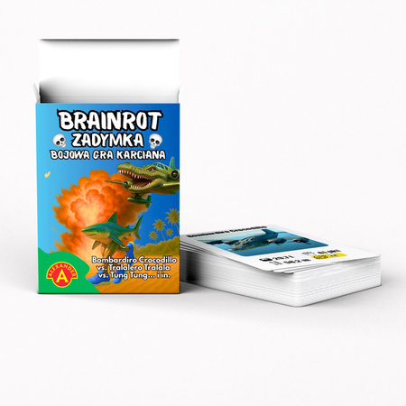 Rodzinna gra karciana - Brainrot zadymka (crocodillo, tralalero, tung tung. . . I in. )