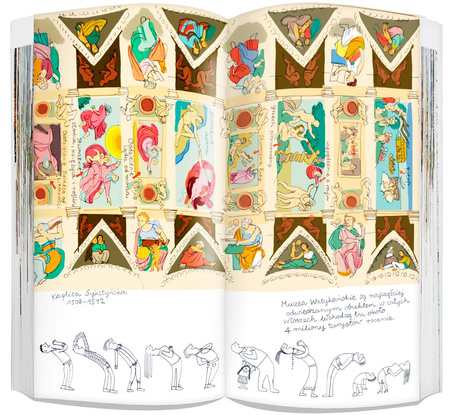 Rzym dla młodych podróżników przewodnik do bazgrania 2024