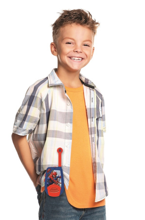 Krótkofalowki Walkie-talkie Spider-Man z funkcją alfabetu Morse'a TW25SP