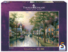 Puzzle 1000 PQ T. Kinkade Poranek w rodzinnym mieście 103423