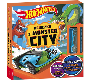 Mattel Hot Wheels Ucieczka z Monster City Z ABM-1601