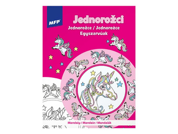 Kolorowanka antystresowa Mandale Jednorożce 5301145