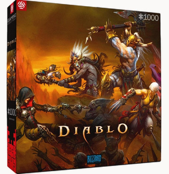 Puzzle 1000 Gaming Diablo Heroes Battle