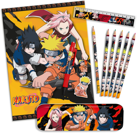 Zestaw piśmienniczy Naruto 12 el. NA00012