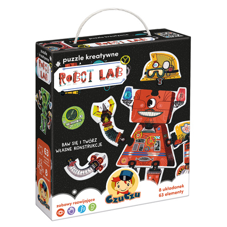 Puzzle kreatywne Robot Lab CzuCzu