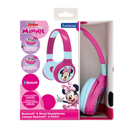 Słuchawki 2 w 1 Myszka Minnie Lexibook HPBT010MN