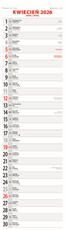 Kalendarz 2026 Terminarz KP-6