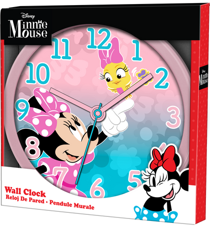 Zegar ścienny 25 cm Minnie MN3075
