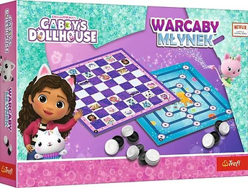Gra Warcaby i Młynek Gabby's Dollhouse 02800