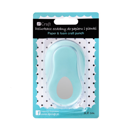 Dziurkacz ozdobny do papieru i panki Jajko 3,8cm