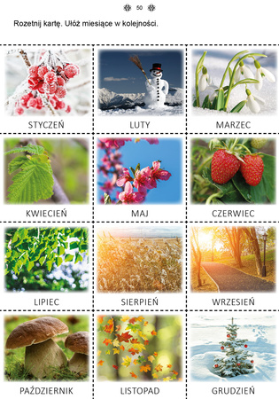 Mój rok część 2 Karty pracy dla uczniów z niepełnosprawnością intelektualną