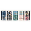 Display Taśma klejąca dekoracyjna Washi tape Gold Narcissus SET 2 display mix 25 sztuk