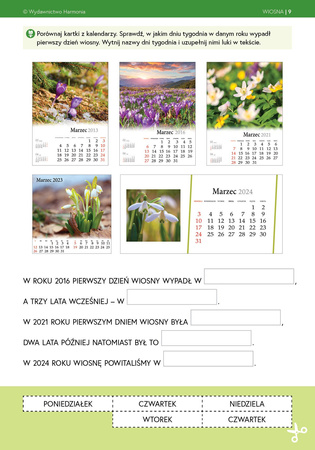 Wędrówka przez pory roku Wiosna