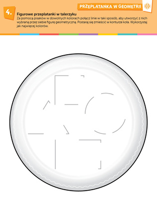 Geometria sensoryczna Kreatywne karty pracy rozwijające zdolności matematyczne dzieci w wieku przedszkolnym i wczesnoszkolnym