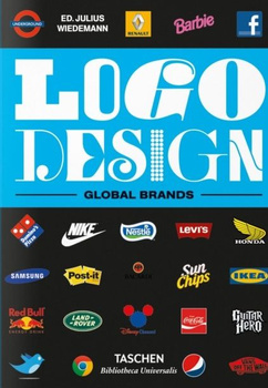 Logo design. Global brands wer. angielska