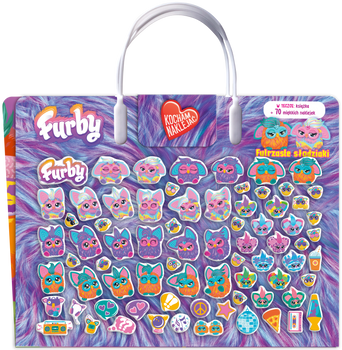 Futrzaste słodziaki. Furby. Kocham naklejać