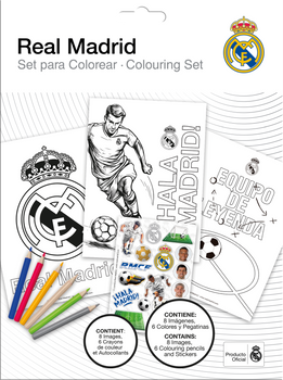 Zestaw do kolorowania Real Madrid RM00025