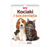 Kalendarz 2026 Kociaki i Szczeniaki A3 ścienny