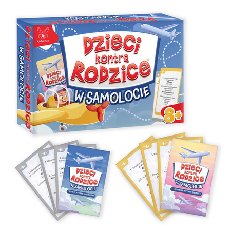 Gra Dzieci kontra Rodzice w Samolocie