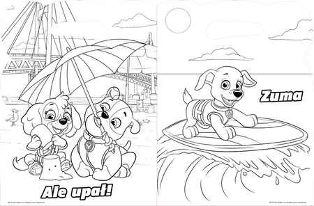 Psie figle. Psi Patrol. SuperKolory