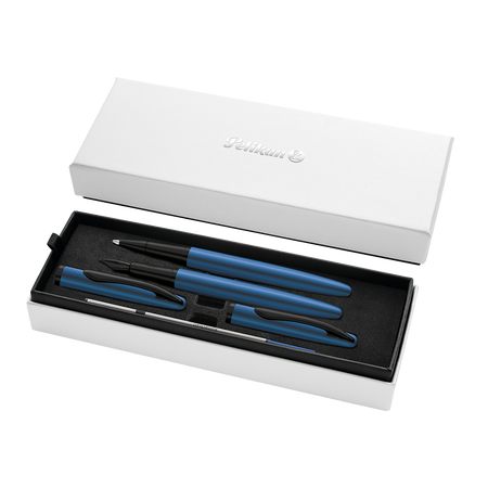 Pióro wieczne Pelikan +pióro kulkowe Jazz Noble Elegance Aqua