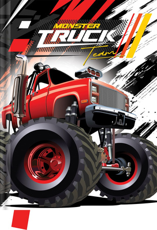 Pamiętnik Monster Truck Team 80 kartek