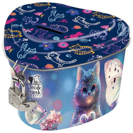 Skarbonka z kłódką serce Cleo i Frank 43