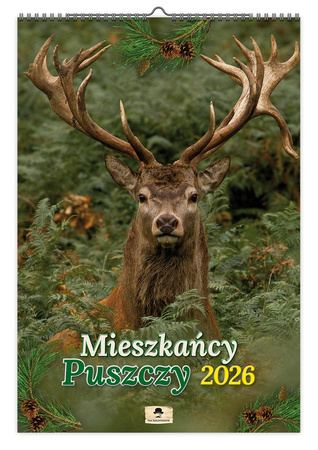 Kalendarz 2026 ścienny Mieszkańcy Puszczy A3 VD11