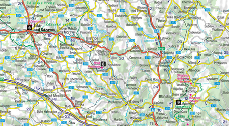 Czechy map&guide XL PL laminat 2024