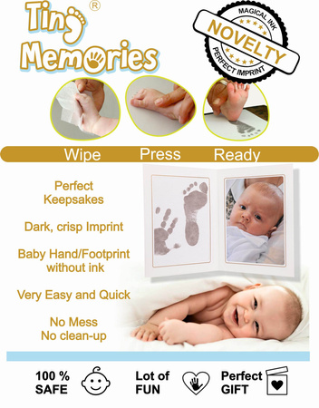 Foto ramka z atramentem Magic Ink Tiny Memories biała