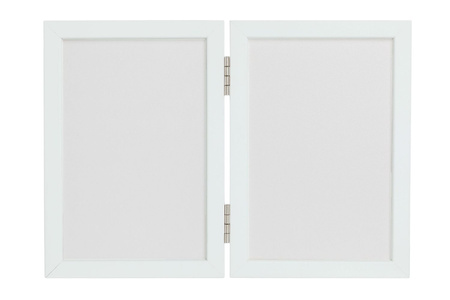 Ramka podwójna z glinką Tiny Memories biała