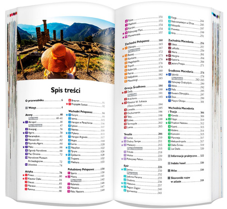 Grecja Kontynentalna Przewodnik z atlasem 2025
