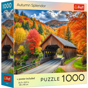 Puzzle 1000 USA Collection: Autumn Splendor