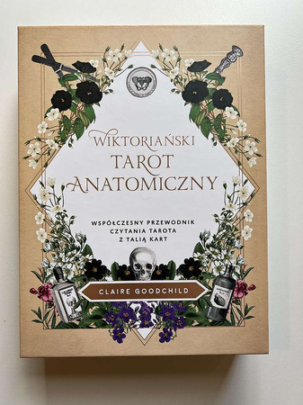 Wiktoriański tarot anatomiczny. Współczesny przewodnik czytania tarota z talią kart