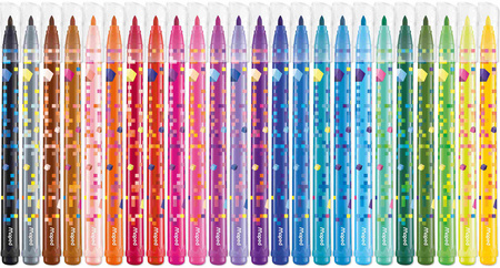 Flamastry Pixel 24 kolory