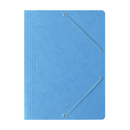 Teczka A4 preszpanowa z gumką Bantex jasnoniebieski