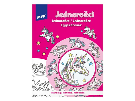 Kolorowanka antystresowa Mandale Jednorożce 5301145