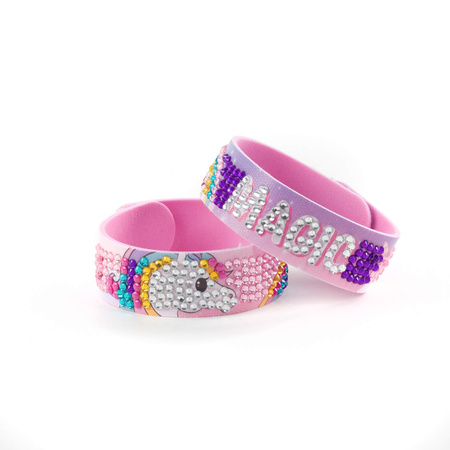 Diamentowe bransoletki Unicorn Kidea