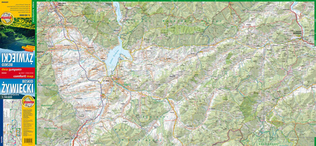 Beskid Żywiecki mapa turystyczna 1:50 000 laminat 2025